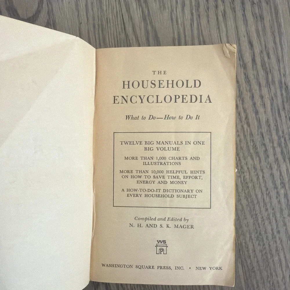 N/A household encyclopedia